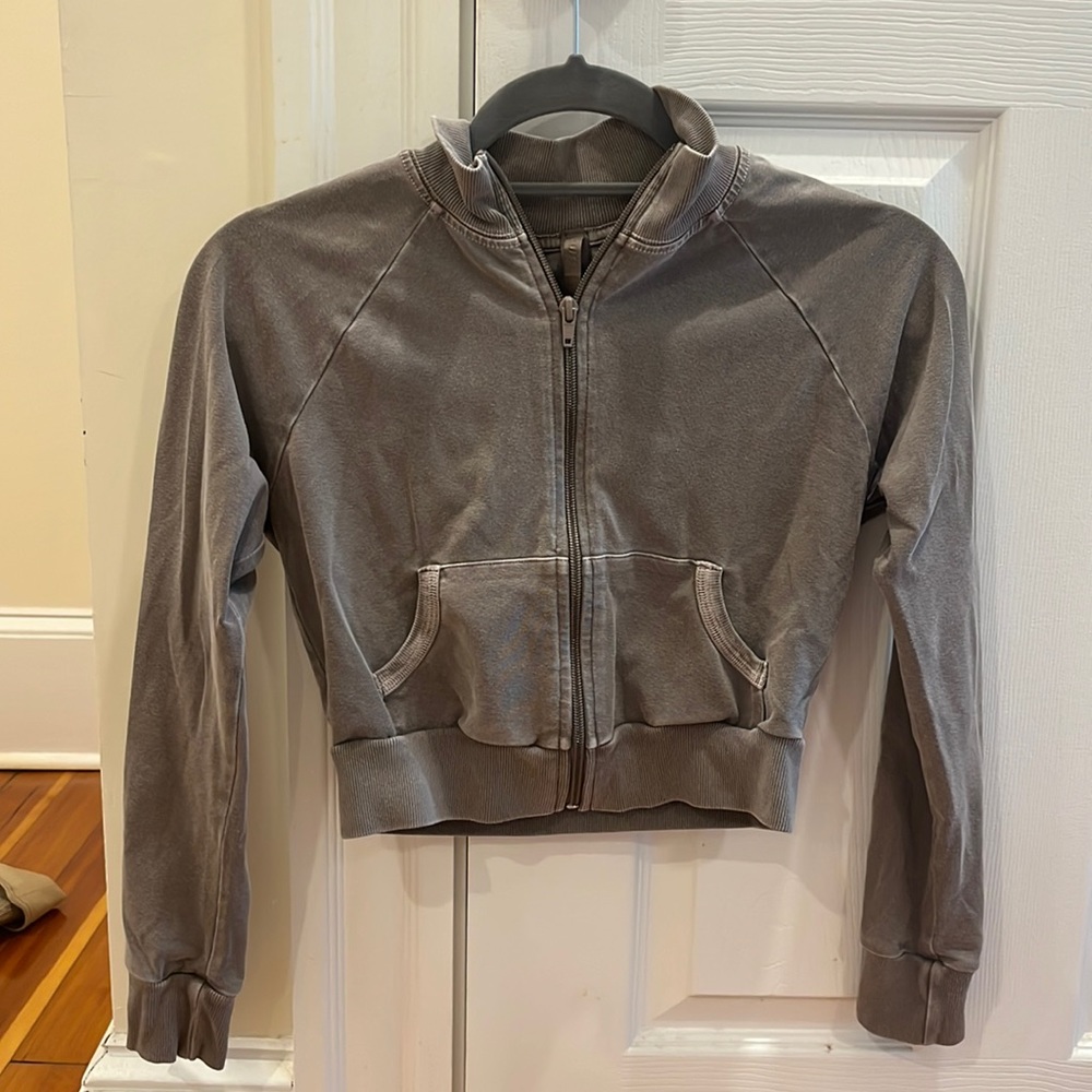SKIMS zip up jacket
